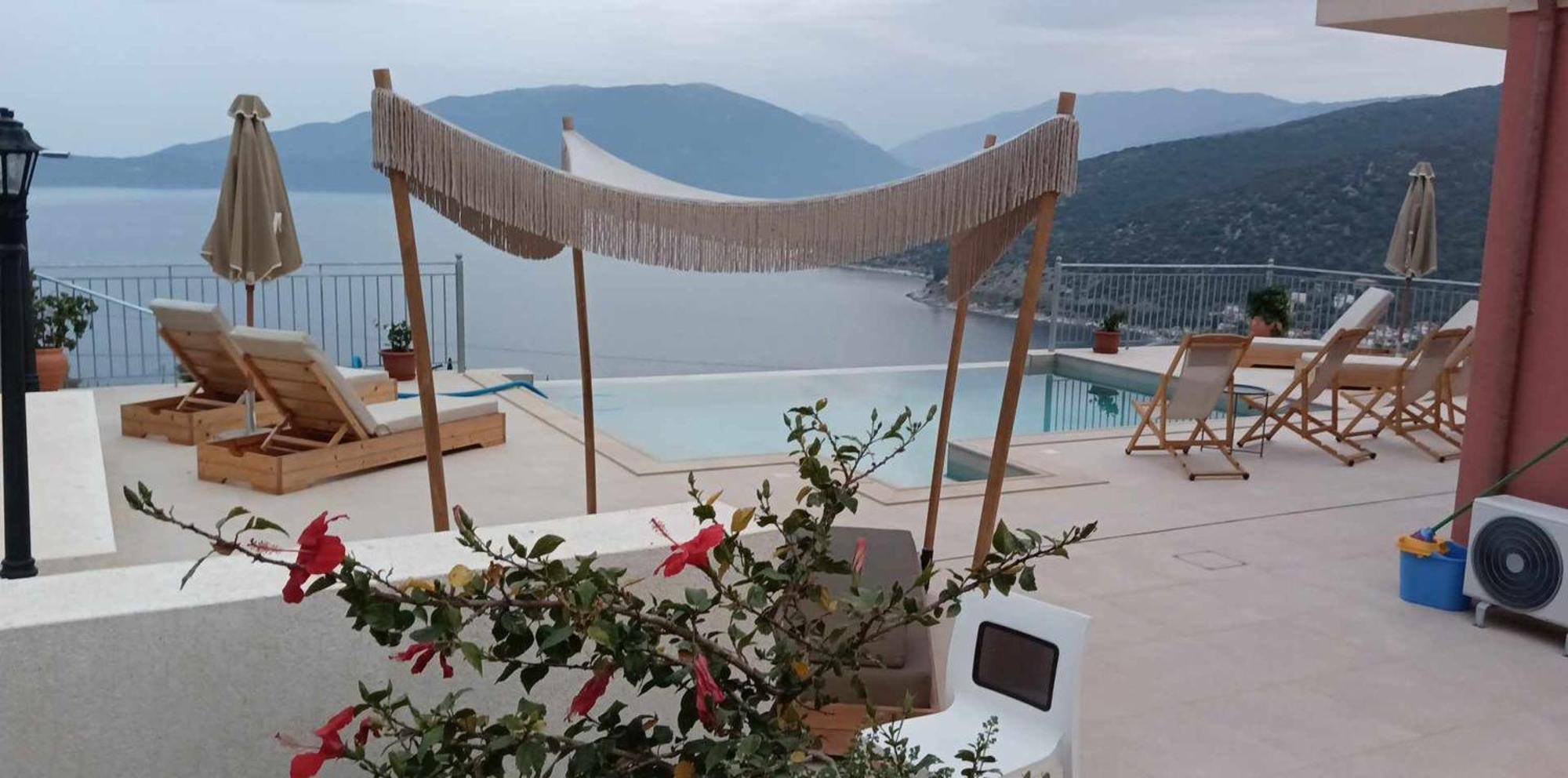 איה אפימיה Augustela Villa Seaview Vacation Villa מראה חיצוני תמונה
